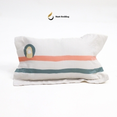 Gối nằm (ruột + vỏ) cho bé sơ sinh, trẻ em chất liệu Cotton/Tencel Size 25x35cm Mướt Bedding