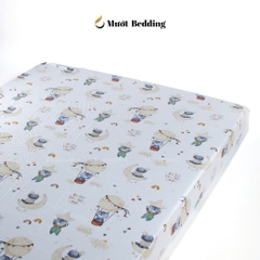 Ga giường lẻ Lụa Tencel Mướt bedding cao cấp đầy đủ size bo chun, chất liệu cao cấp, mềm, thoáng mát
