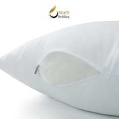 Gối nằm, ruột gối Mướt bedding chất liệu gòn lông vũ cao cấp đầy đủ size 40x60, 50x70, gối ôm