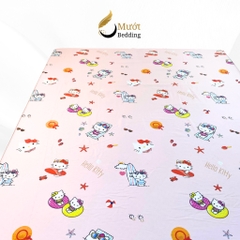 Ga giường lẻ Lụa Tencel Mướt bedding cao cấp đầy đủ size bo chun, chất liệu cao cấp, mềm, thoáng mát