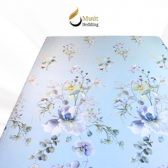 Ga giường lẻ Lụa Tencel Mướt bedding cao cấp đầy đủ size bo chun, chất liệu cao cấp, mềm, thoáng mát