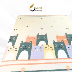 Ga giường lẻ Lụa Tencel Mướt bedding cao cấp đầy đủ size bo chun, chất liệu cao cấp, mềm, thoáng mát