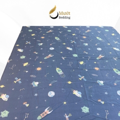 Ga giường lẻ Lụa Tencel Mướt bedding cao cấp đầy đủ size bo chun, chất liệu cao cấp, mềm, thoáng mát