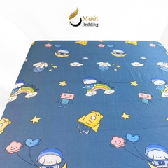 Ga giường lẻ Lụa Tencel Mướt bedding cao cấp đầy đủ size bo chun, chất liệu cao cấp, mềm, thoáng mát