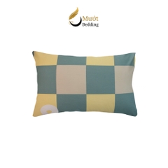 Vỏ gối Cotton 100% cao cấp nhiều họa tiết Mướt bedding Size 50x70 cm mềm mại, thấm hút tốt, áo gối dạng lồng bền đẹp