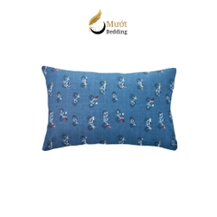 Vỏ gối Cotton 100% cao cấp nhiều họa tiết Mướt bedding Size 50x70 cm mềm mại, thấm hút tốt, áo gối dạng lồng bền đẹp