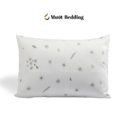 Vỏ gối Cotton 100% cao cấp nhiều họa tiết Mướt bedding Size 50x70 cm mềm mại, thấm hút tốt, áo gối dạng lồng bền đẹp