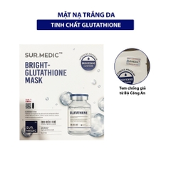 Mặt Nạ Dưỡng TrắngDa , Sáng Da Sur.Medic Bright Glutathione Mask