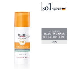 Kem Chống Nắng Eucerin Sun Dry Touch Oil Control SPF 50