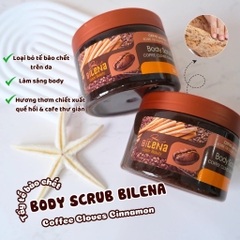 Tẩy Da Chết Dành Cho Body Bilena Body Scrub Coffee Cloves Cinnamon
