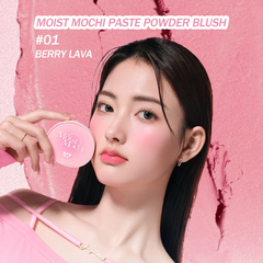 Má Hồng Kem Lai Phấn Barenbliss Moist Mochi Paste Powder Blush