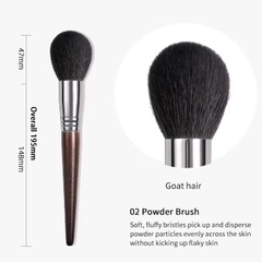 (TÁCH LẺ) Cọ Makeup Trang Điểm Lông Thú OVW