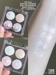 Bảng Nhũ Mắt Dasique Starry Night Shadow Palette 4 Ô