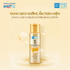Nước Hoa Hồng Toner Lotion Hada Labo Gokujyun Premium Gokujyun