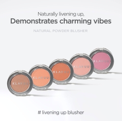 Phấn Má Hồng Klavuu Urban Pearlsation Natural Powder Blusher
