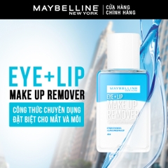 Nước Tẩy Trang Dành Cho Mắt Môi Maybelline Eye & Lip Makeup Remover
