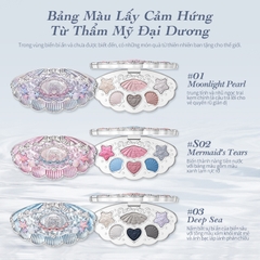 Bảng Phấn Mắt Vỏ Sò Flower Knows Shell 's Jewel Collection 6 ô