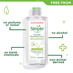 Nước Tẩy Trang Simple Kind To Skin Micellar Cleansing Water