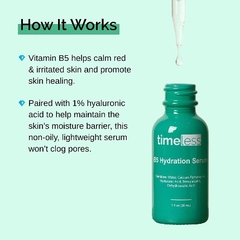 Tinh Chất Serum Cấp Ẩm Làm Dịu & Phục Hồi Da  Timeless Skin Care Vitamin B5 Hydration