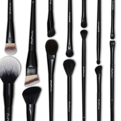 Bộ Cọ Trang Điểm Cá Nhân MUAs Beauty 15 Cây Thân Đen