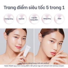 Kem Lót Klavuu White Pearlsation Ideal Actress Backstage Cream SPF30 PA++
