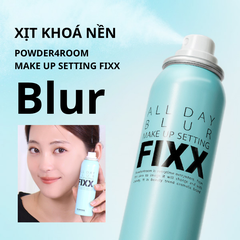 Xịt Khóa Nền Mịn Lì So Natural All Day BLUR Make Up Setting Fixx