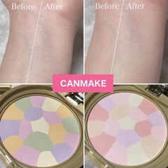 Phấn Phủ Đa Sắc Canmake Marshmallow Finish Powder Abloom Nâng Tông Kiềm Dầu Chỉnh Sắc Tố Da 4g
