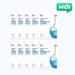 Mặt Nạ Wonjin Siêu Tinh Chất Ampoule Edition Fill Air Mask 27G - Hyal Pantenol (Xanh Dương)