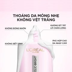 Kem Chống Nắng Dạng Sữa Loreal Glycolic Bright Anti-Dark Spot UV Fluid SPF 50+ PA++++
