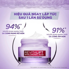 Kem Dưỡng Siêu Cấp Ẩm Căng Mượt Da Và Giảm Nếp Nhăn L'Oreal Paris Revitalift Hyaluronic Acid