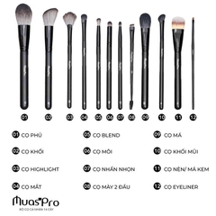 Bộ Cọ Cá Nhân Muas Pro 12 Cây