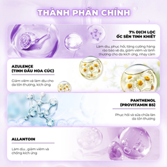 Sữa Rửa Mặt Tiam Ốc Sên Làm Dịu, Hỗ Trợ Phục Hồi Da Tia'm  Snail & Azulene Low pH Cleanser