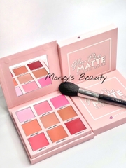 Bảng Má Hồng City Color 9 Ô Glo Pro Matte