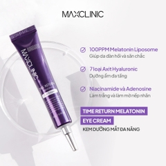 Kem Dưỡng Mắt Maxclinic Time Return Melatonin Eye Cream
