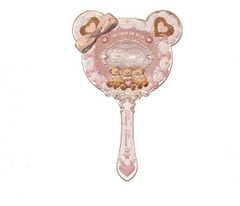 Gương Cầm Tay Gấu Flower Knows The Sweetie Bear