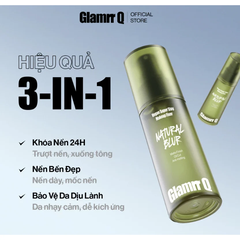 Xịt khoá nền GLAMRR Q vegan super stay make up fixer 130ml