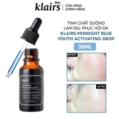 Tinh Chất Serum Làm Dịu & Phục Hồi Da Ban Đêm Klairs Klairs Midnight Blue Youth Activating Drop