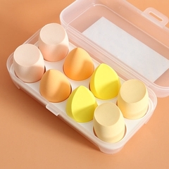 Set Bông Mút Trang Điểm Makeup Hộp Nhựa