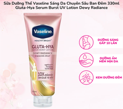 Sữa Dưỡng Thể Vaseline Healthy Bright Gluta HYA Serum 10X