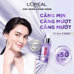 Serum L'Oreal Tinh Chất Cấp Ẩm, Cải Thiện Nếp Nhăn L'Oreal Revitalift 1.5% Hyaluronic Acid Serum