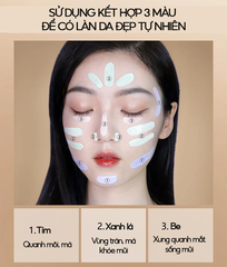 Kem Lót Trang Điểm Kiềm Dầu, Nâng Tông Tự Nhiên, Che Khuyết Điểm, Làm Mịn Da Zeesea Multi-Effect Makeup Primer