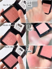 Phấn Má Hồng Mịn Lì chuẩn màu Maybelline Fit Me Blush 4.5g