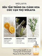 Sữa Tắm Trắng Da Cánh Hoa Cúc Vạn Thọ Weilaiya