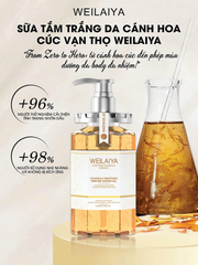 Sữa Tắm Trắng Da Cánh Hoa Cúc Vạn Thọ Weilaiya