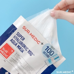 Mặt Nạ Hỗ Trợ Cấp Nước Chuyên Sâu Sur.Medic+ Super Hyaluronic 100™ Aqua Mask 30g