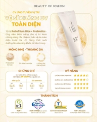 Kem Chống Nắng Beauty Of Joseon Relief Sun: Rice + Probiotics SPF50