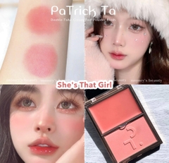 Má Hồng PaTrick Ta Double-Take Cream And Powder Blush Duo