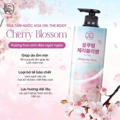 Sữa Tắm Dưỡng Ẩm Hương Nước Hoa On: The Body 990ml