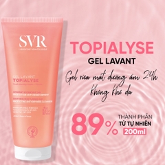 Sữa Rửa Mặt Không Xà Phòng Cho Da Khô, Nhạy Cảm SVR Topialyse Gel
