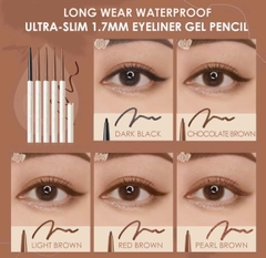 Chì Kẻ Mắt Focallure Dạng Gel 1.7mm Đầu Mảnh Chống Thấm Nước